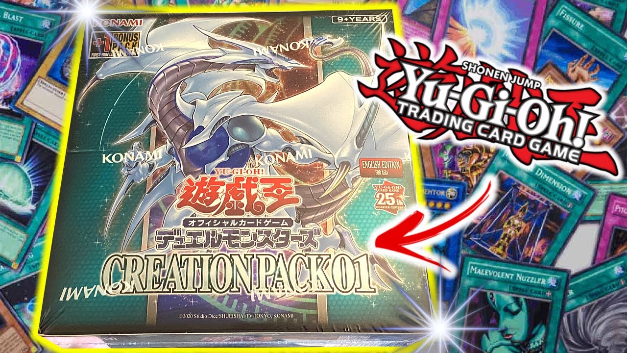 NEW ULTIMATE RARES! Yu-Gi-Oh! Creation Pack 01 Unboxing