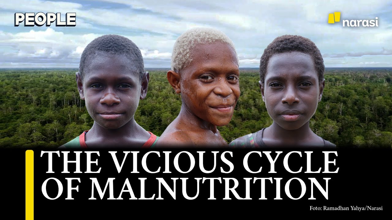 Gizi Buruk di Asmat Papua: Minum Air Rawa, Ketagihan Mi Instan, Sagu Mulai Terpinggirkan | People