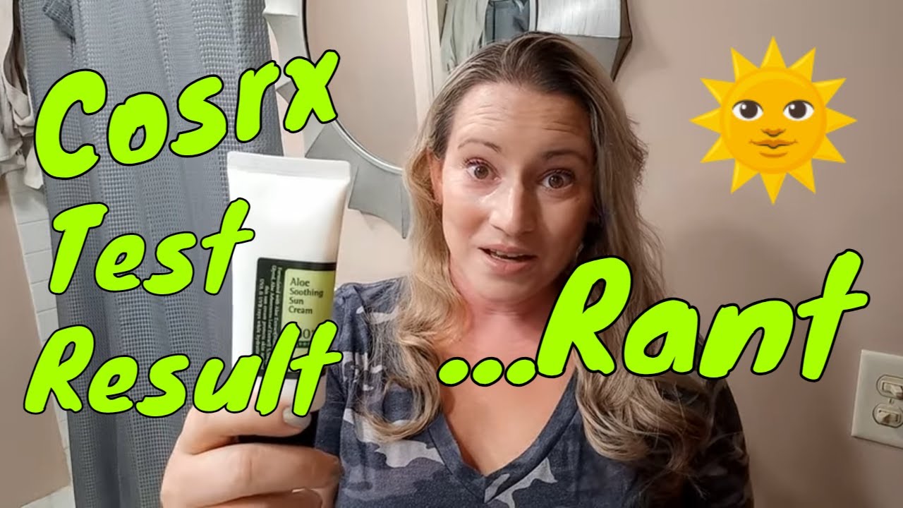 Cosrx Aloe Soothing Sun Cream SPF 50 🌞 Test Results & Accompanying Rant - Sunscreen Armageddon?!?