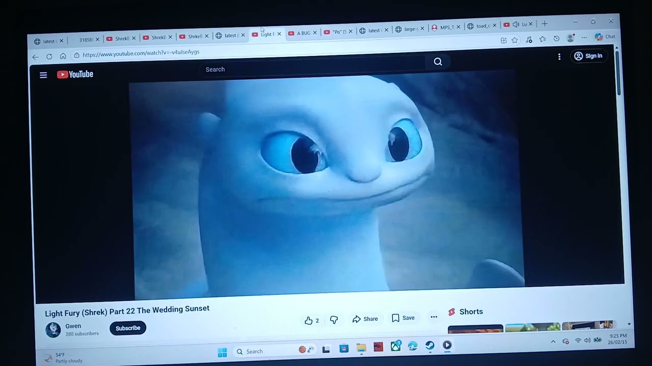 Twilight (Shrek) Part 2 - The Flying Talking White Dragon