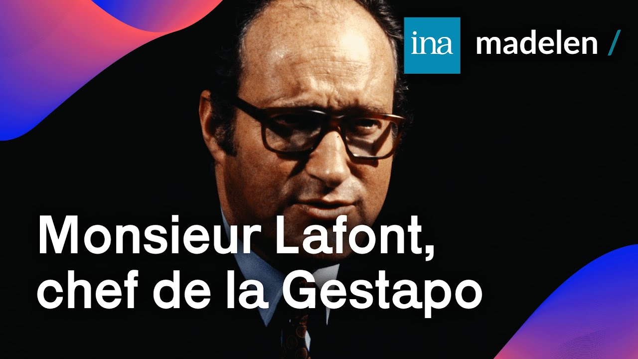 📚 Alain Decaux raconte Henri Lafont, patron de la Gestapo française (la 