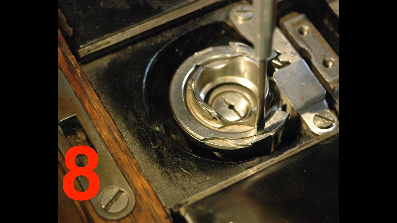 Singer 201 Bobbin case removal. With a twist.