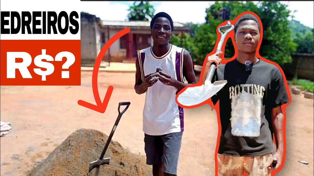 Quanto ganha um pedreiro em Africa/ Moçambique| Como é o fabrico de blocos