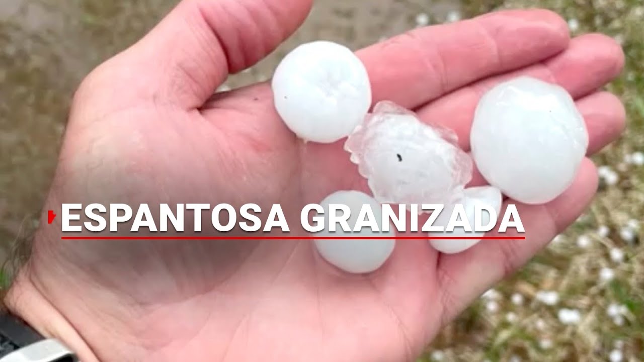 ¡GRANIZADA APOCALÍPTICA! | En Texas vivieron momentos de terror tras una espantosa granizada