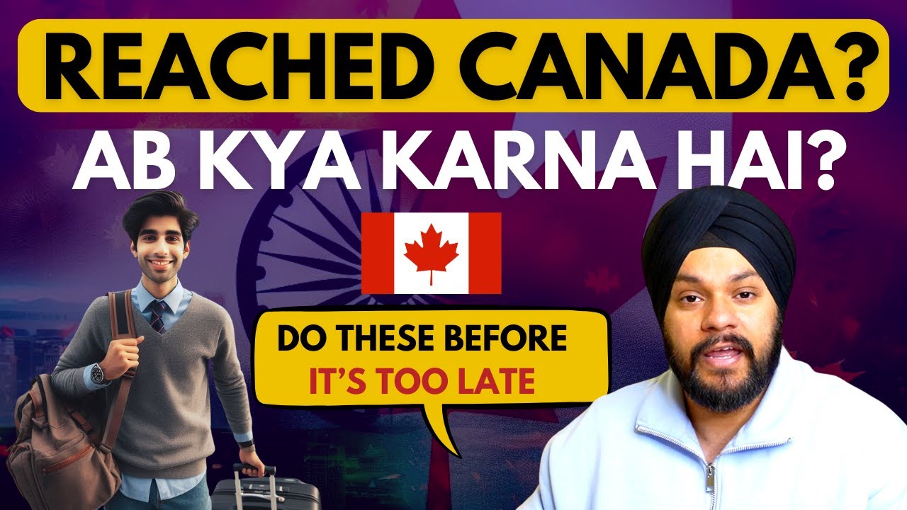 Most Important Things to do after coming to Canada as an International Student