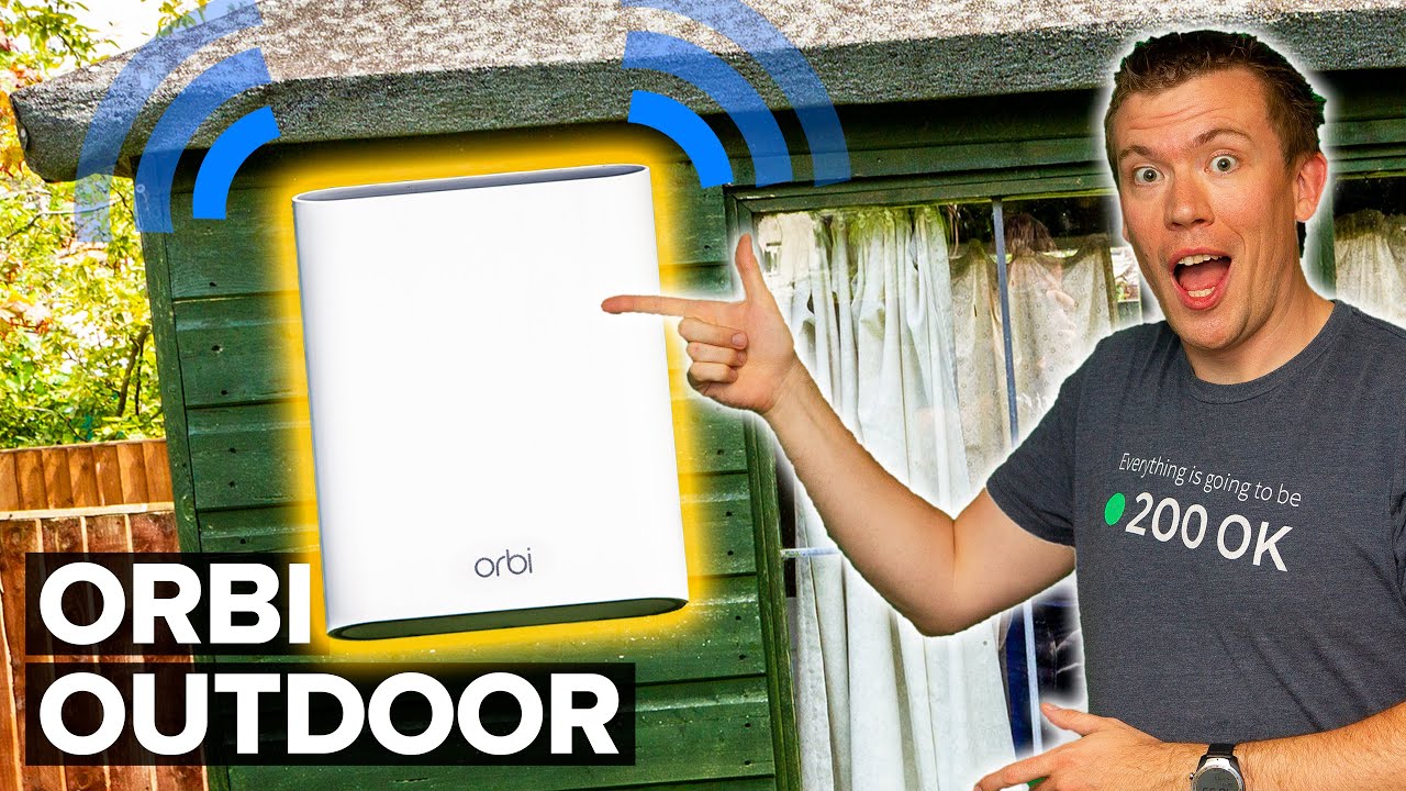 Обзор наружной спутниковой антенны Netgear Orbi | Быстрый WiFi в вашем саду!