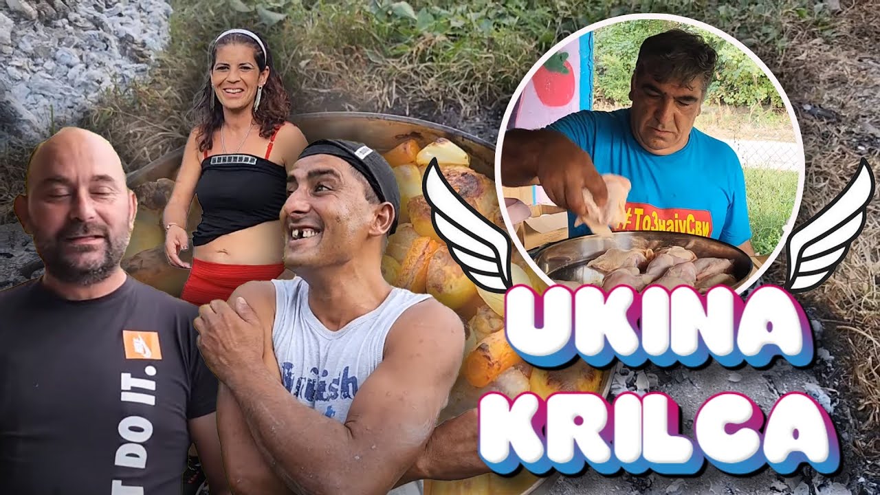 NAŠA KUHINJA - UKA ŠEF - PILECI BATACI KRILCA SA  KROMPIROM ISPOD SAČA  ep/14