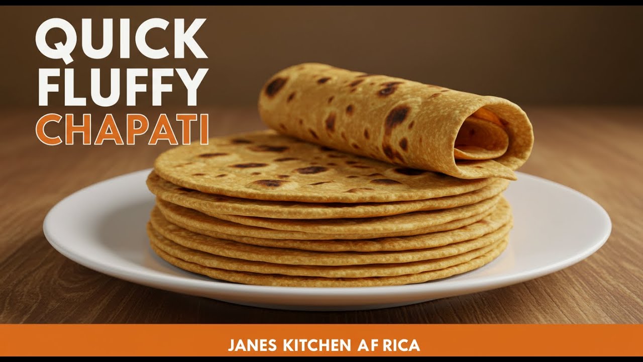 Quick Chapati Recipe | Fluffy & Soft Chapati in 18 Minutes In  4k