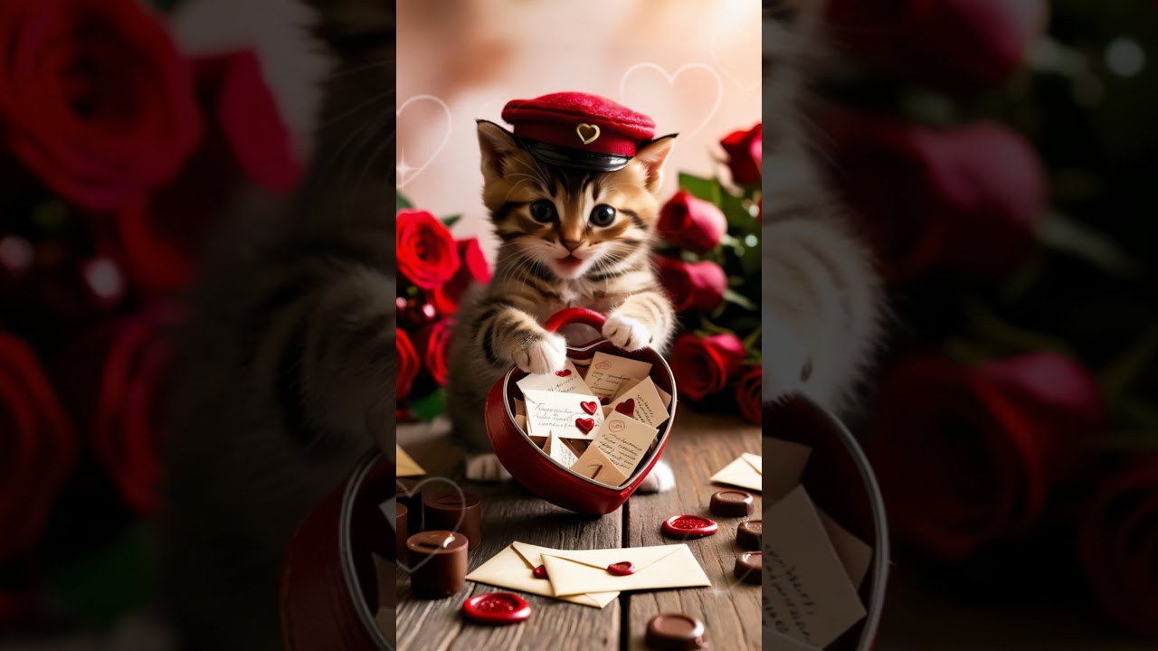 Small Adorable Cats Singing APT for Valentine's Day 🐈💘