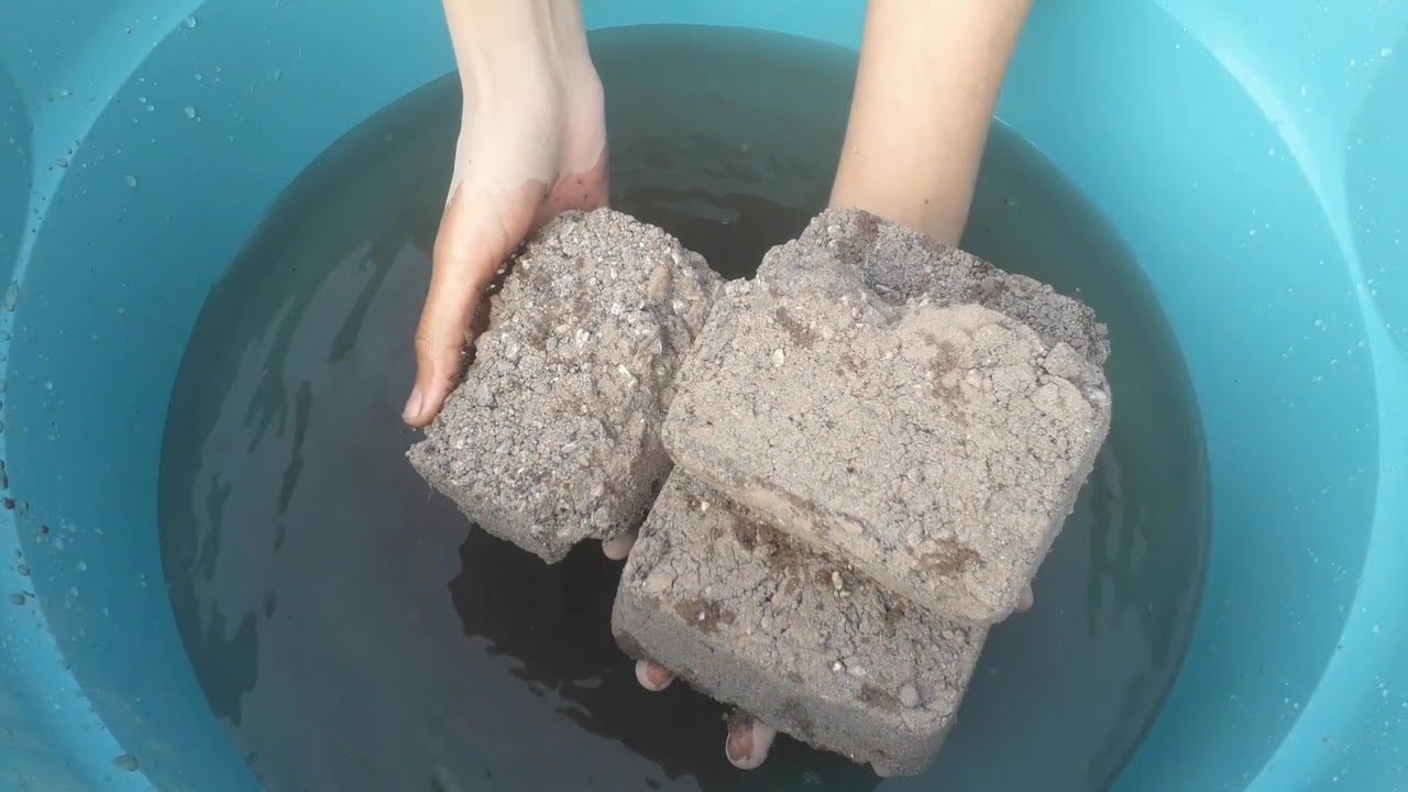 New tub new video 📸🤤💕mini crunchy bajri sand biscuits crumbling in water+dry ASMR crumbling video 💦🔥