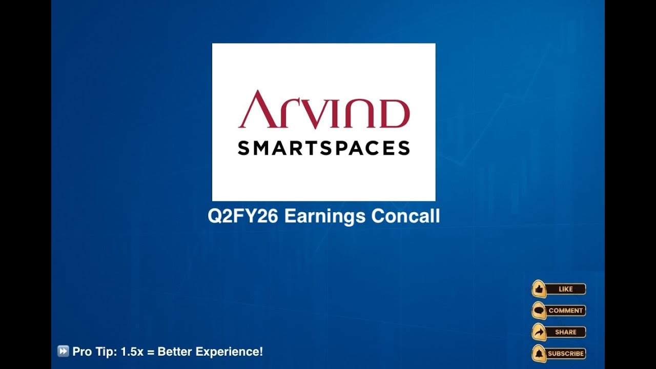 Конференц-звонок Arvind SmartSpaces по итогам второго квартала 2026 финансового года