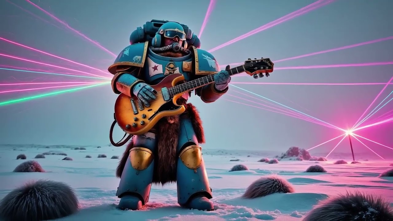 🎵 Space Wolves of Fenris - A Warhammer 40k Vaporwave Parody of 