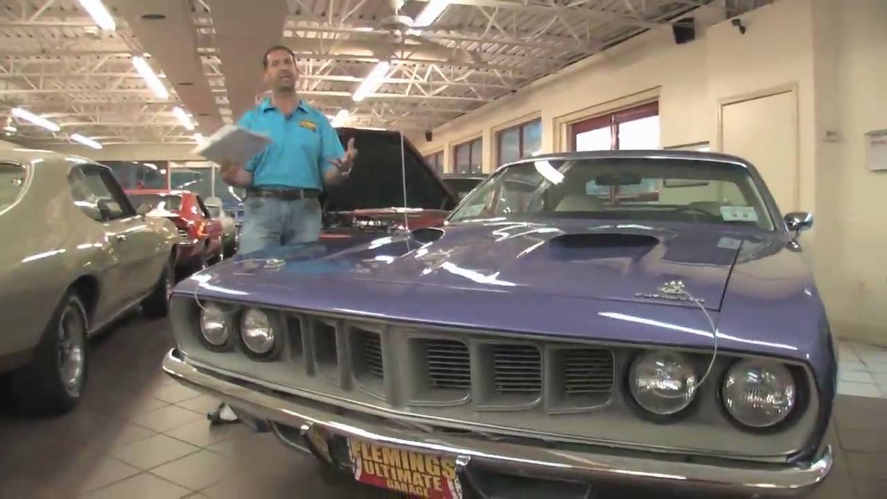 1971 Plymouth Cuda 383 for sale with test drive, driving sounds, and walk through video