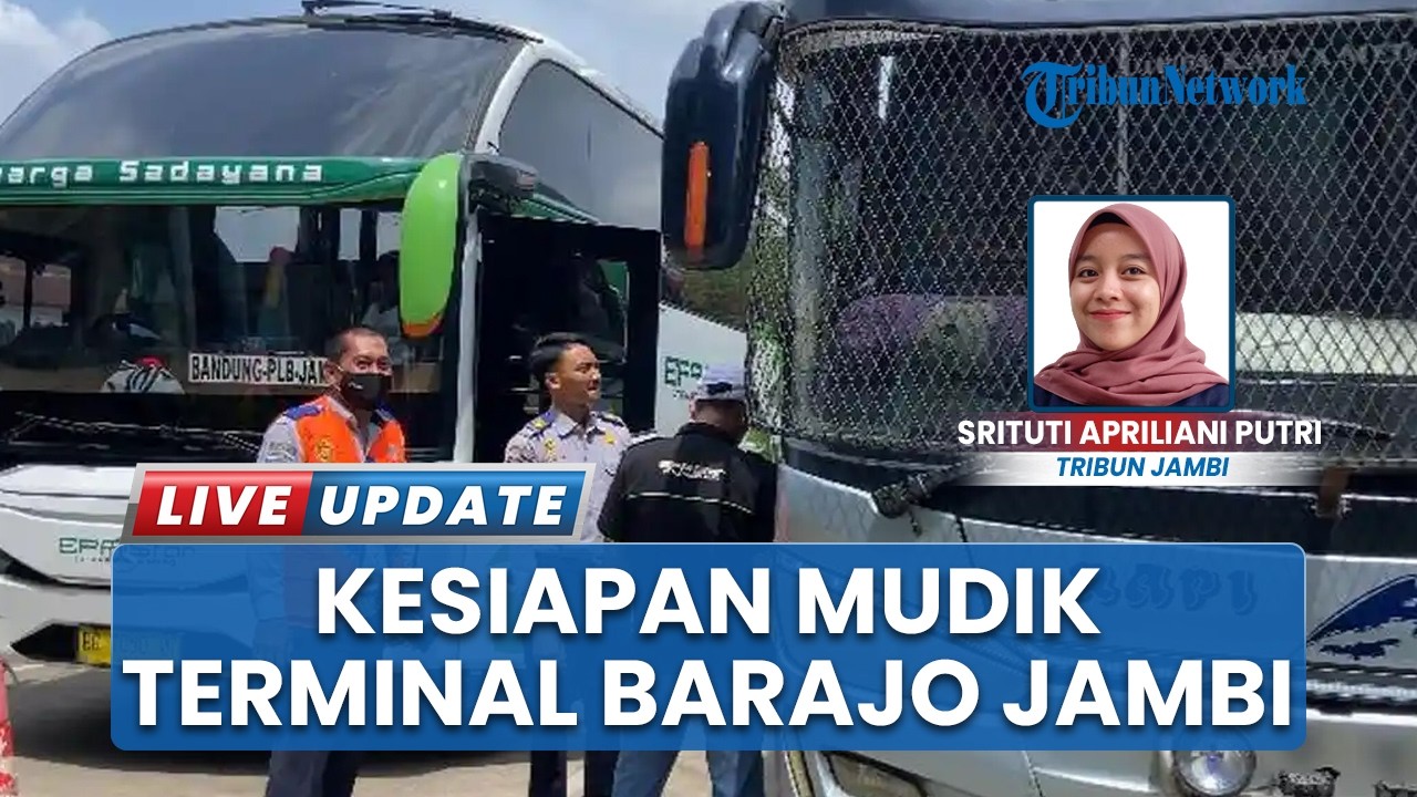 Persiapan Arus Mudik Lebaran 2026, 219 Bus Disiapkan dan Dicek di Terminal Alam Barajo