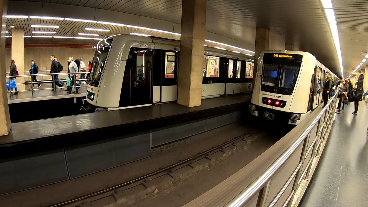 2020. 10. 10. A Puskás Ferenc Stadionig közlekedő M2-es metró