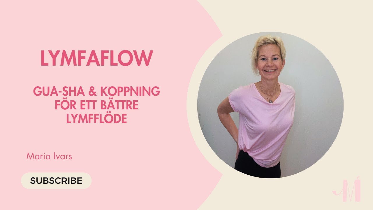 gua sha & kopping för ett bättre lymfflöde