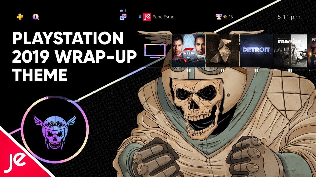 PlayStation 2019 Wrap-up Theme (Dynamic Theme)