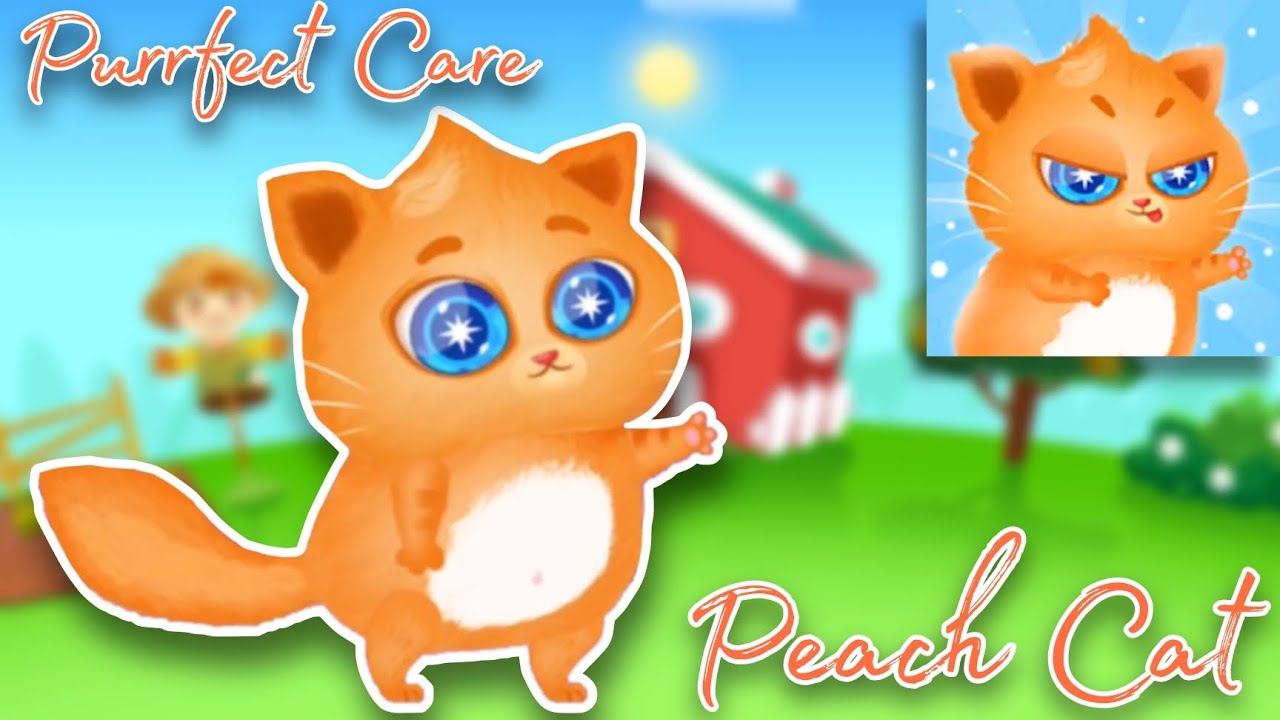 🧡🐱Purrfect Care | Peach Cat || Пародия на «Bubbu: Мой виртуальный питомец» | Персиковый кот 🐱🧡