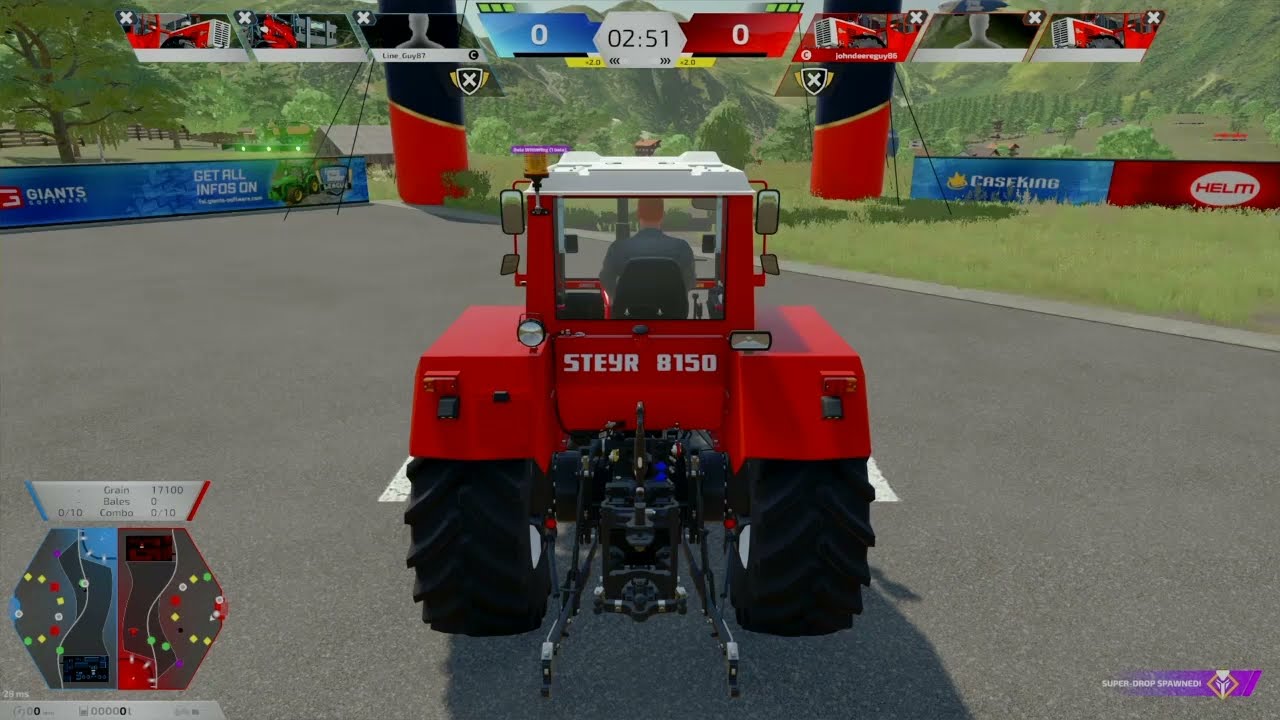 Arena Mode on Farming Simulator 1v1 #FarmingSimulator22 #Fs22