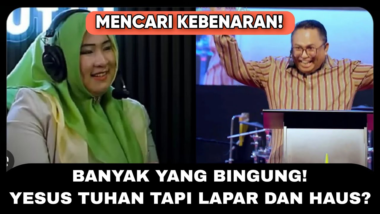Jika Yesus Tuhan, Mengapa Ia Lapar, Haus dan Berdoa⁉️ Jesslyn Thea Lestari vs Pdt Esra Soru