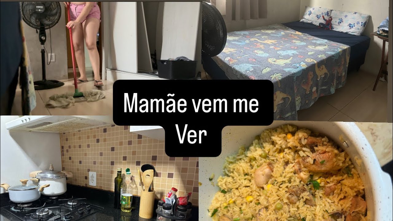 Vlog de Rotina fiz galinhada! Tapa no ap&ecirc; .. ansiosa e mais 