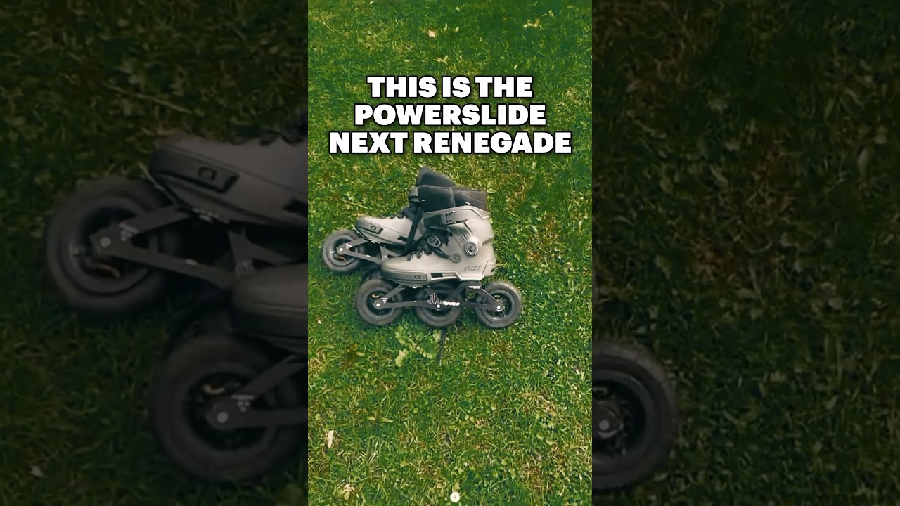 AWESOME off-road skate: Powerslide Next Renegade 