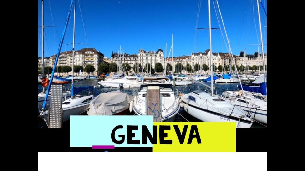 Genewa - Jezioro Genewskie - Szwajcaria
