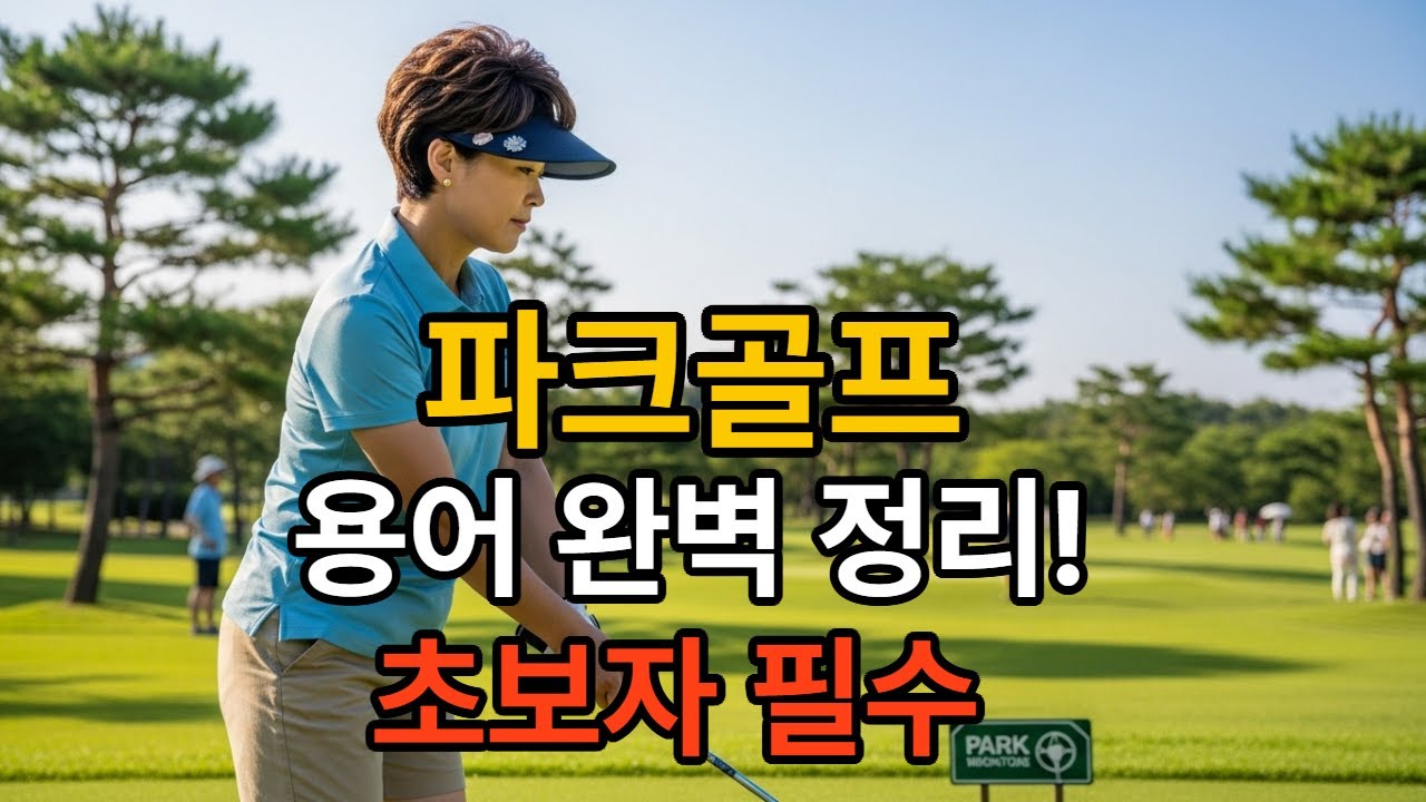 파크골프 용어 완벽 정복 가이드 초보자필수  #파크골프초보  #파크골프입문  #파크골프레슨