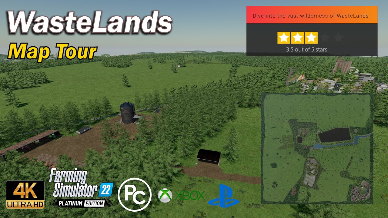 WasteLands | Map Review | Farming Simulator 22
