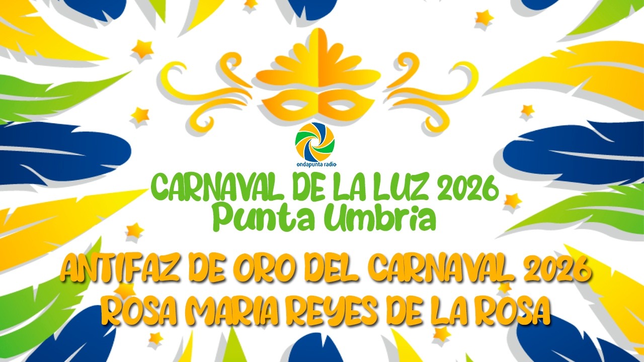 Entrega del Antifaz de Oro a Rosa María Reyes de la Rosa por su trayectoria en los Carnavales
