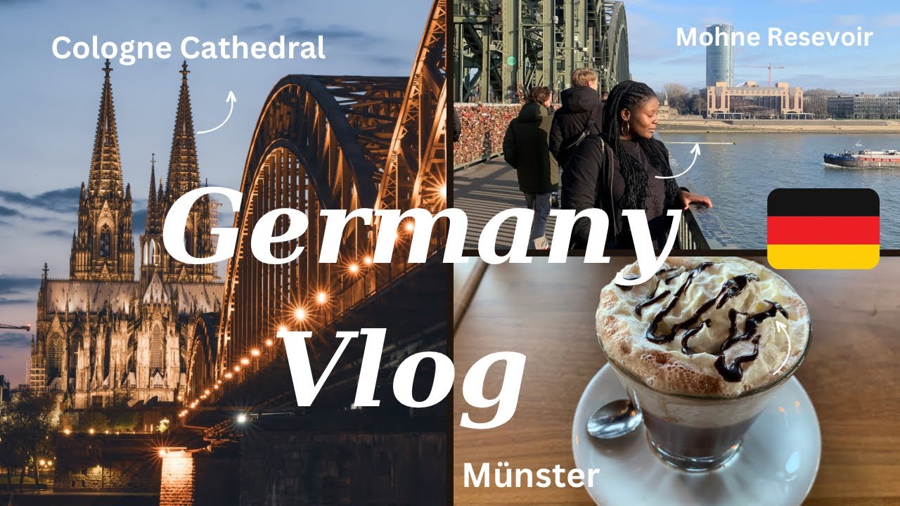 Germany Vlog: Sightseeing Münster + Mohne Resevoir & Cologne Cathedral | Zimbabwean YouTuber