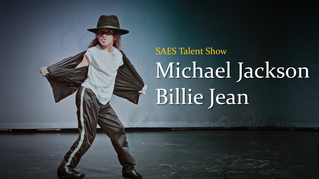 10yo performs Michael Jackson Billie Jean in talent show.