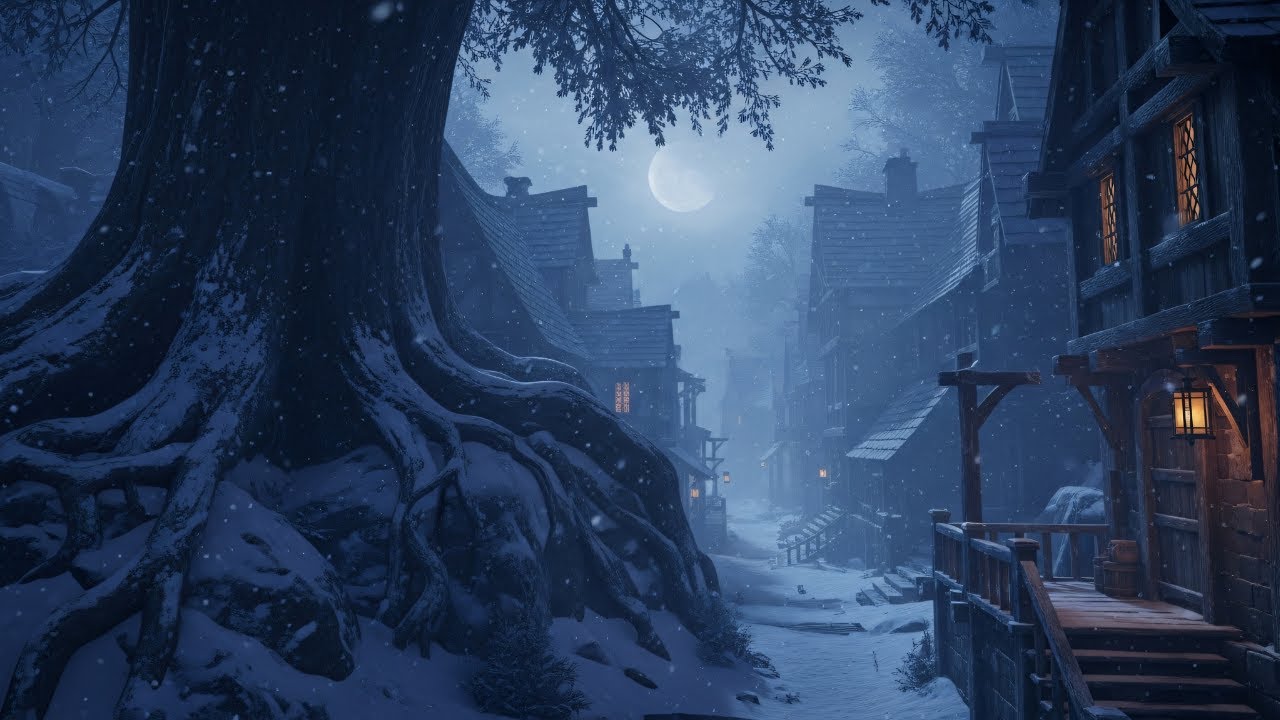 The Valdrin Basin - Medieval Frost-Bound Kingdom Ambience for Deep Rest, Focus and Sleep