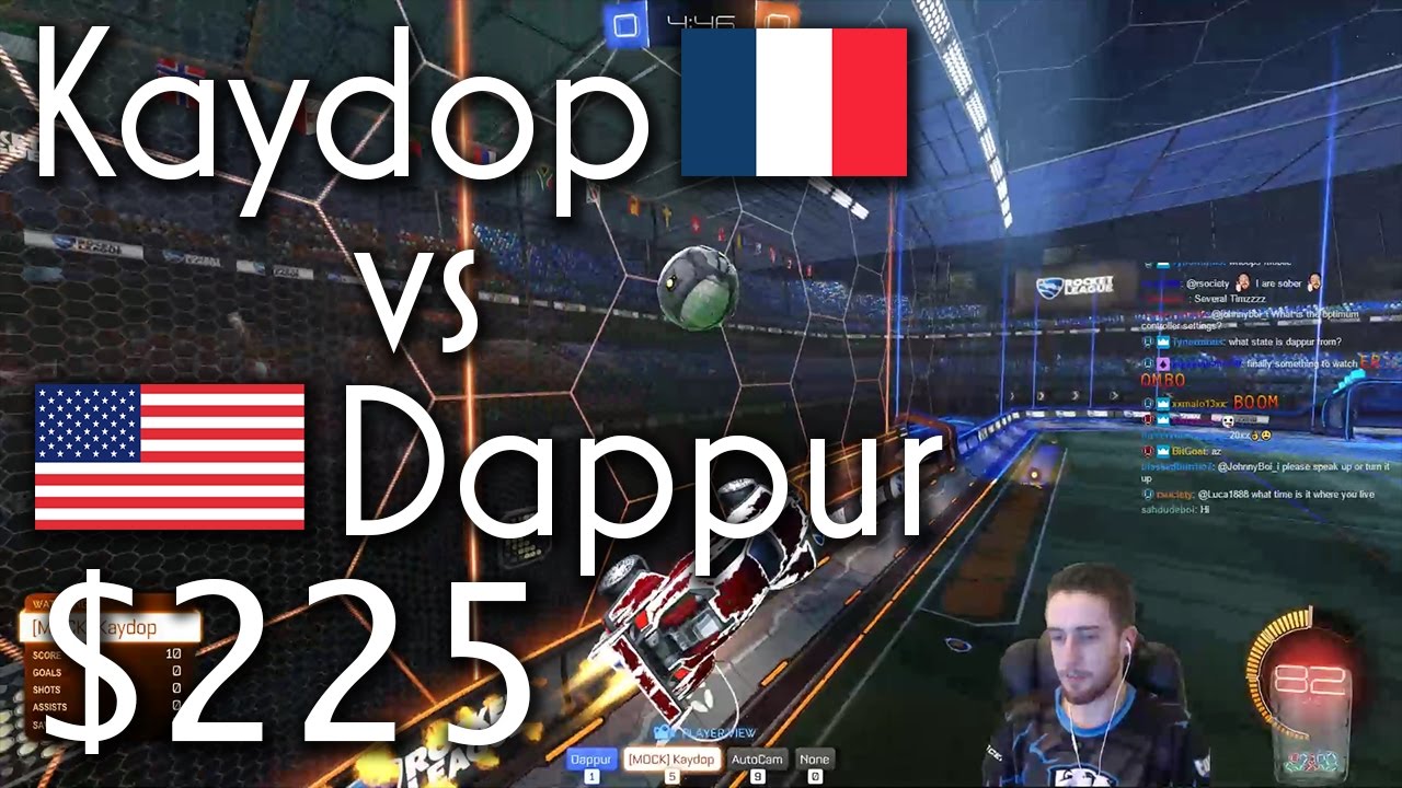 Kaydop (Rank 1) vs Dappur (Rank 3) | $225 1v1 Showmatch
