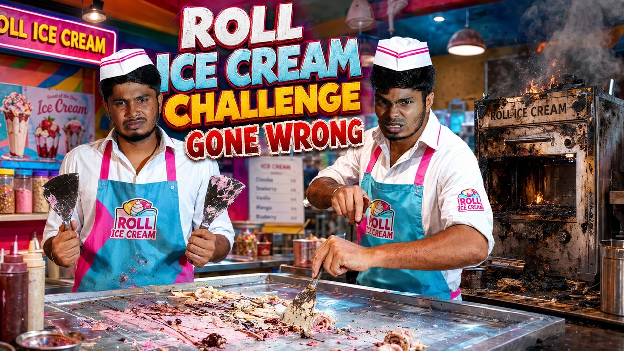 We Made Roll Icecream🍦| But We Got CHEATED! 😡☹️