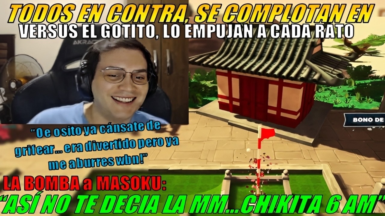 😂MATTHEW juega GOLF IT! y le hacen BULLYNG | OSITO no lo SUELTA al GOTO!!😂