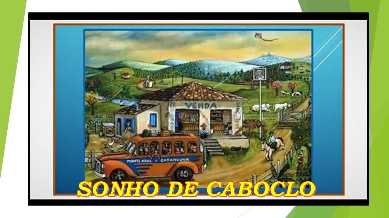 SONHO DE CABOCLO*****TIÃO DO CARRO & SANTARÉM*****Autores - Ademar Braga / Tião do Carro