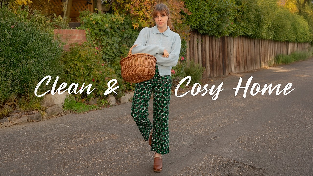 Cosy Autumn Countryside Reset | Cleaning, Cooking & Tea Room Day