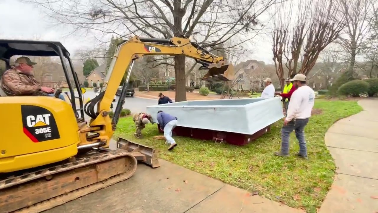 Our Sedona #fiberglasspool Model Project