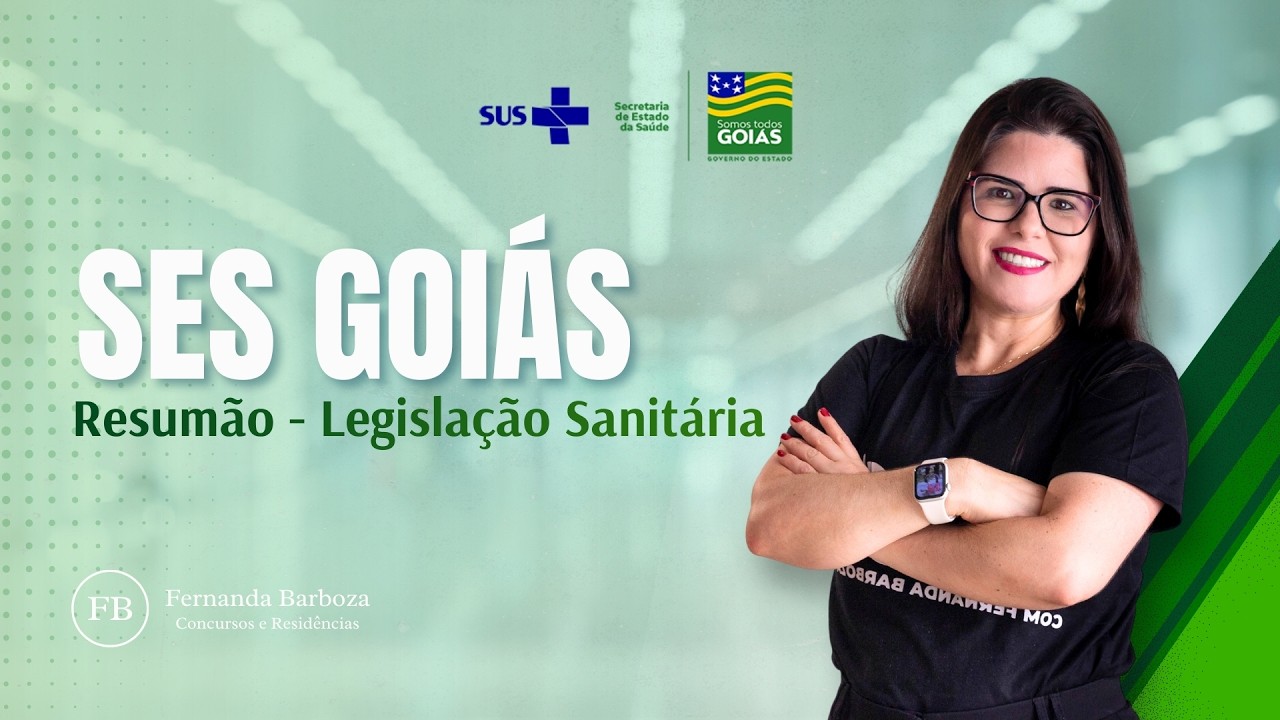 SES GO - Resumão - Legislação Sanitária - Lei 5.991/73