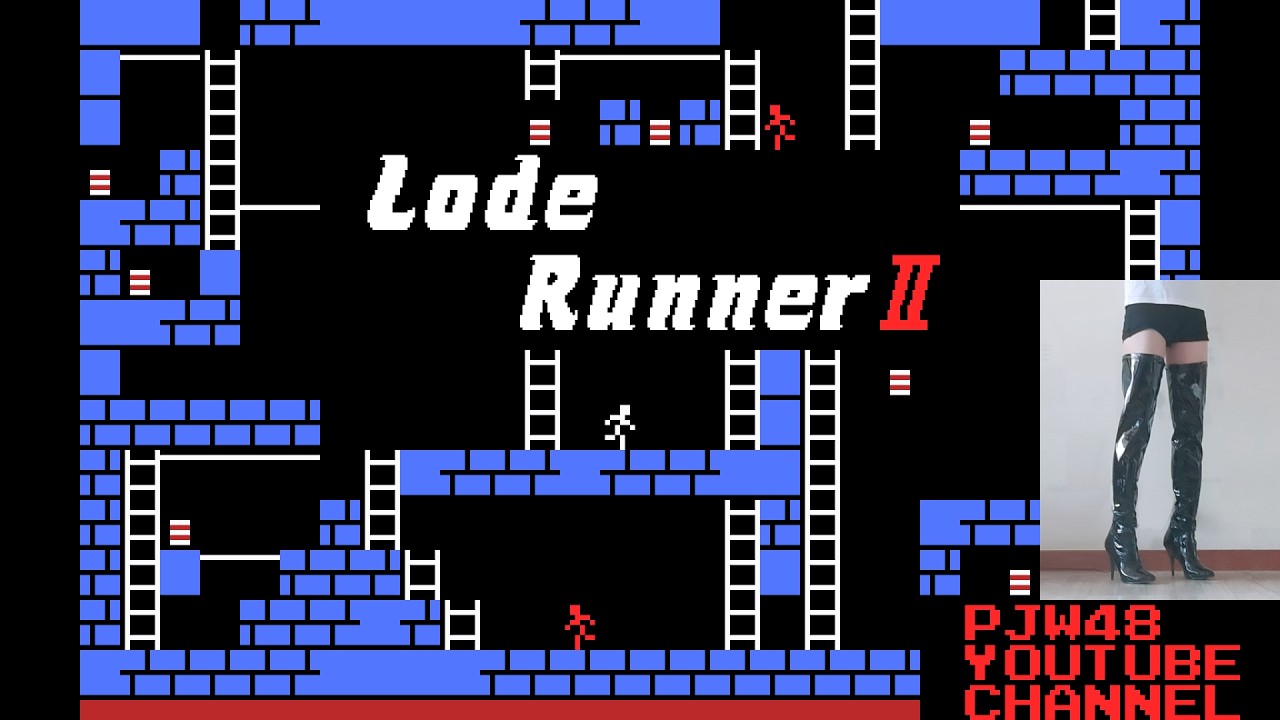 Lode Runner II for MSX gameplay