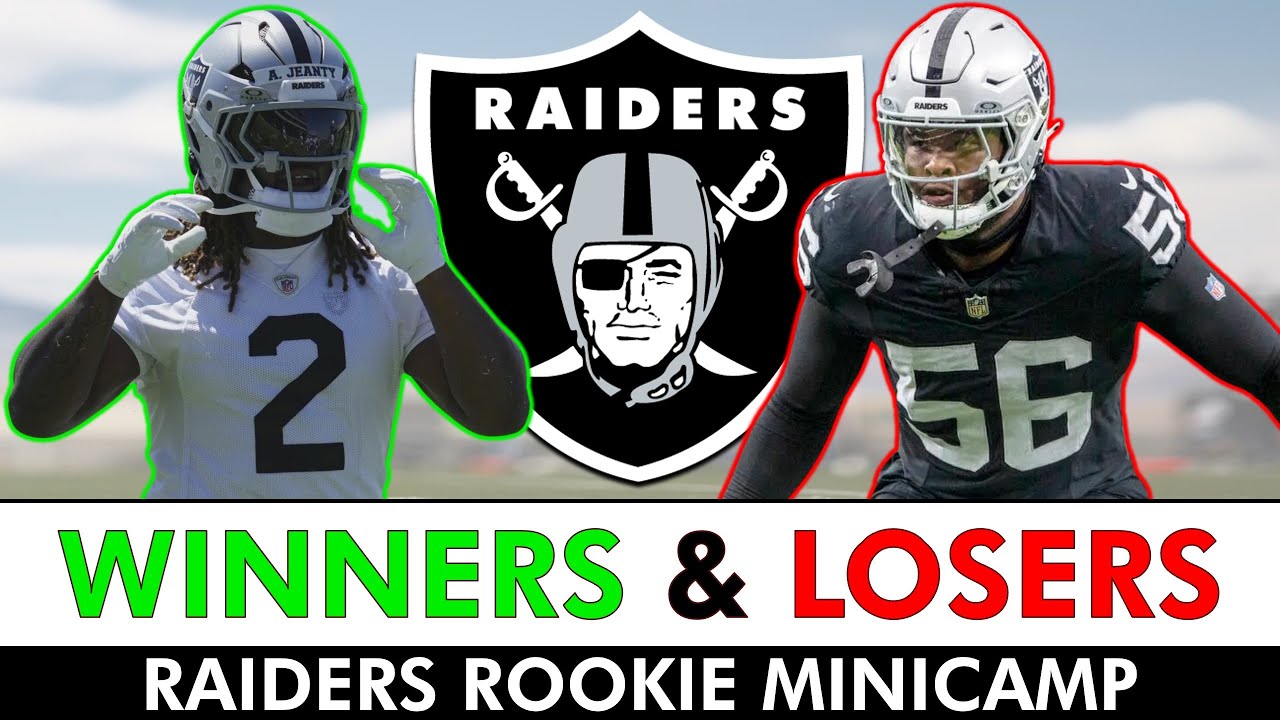 Las Vegas Raiders Rookie Minicamp Winners & Losers