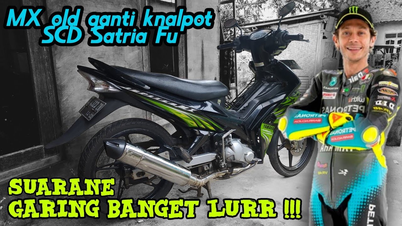 Jupiter Mx old pakai knalpot satria F ( cek sound )