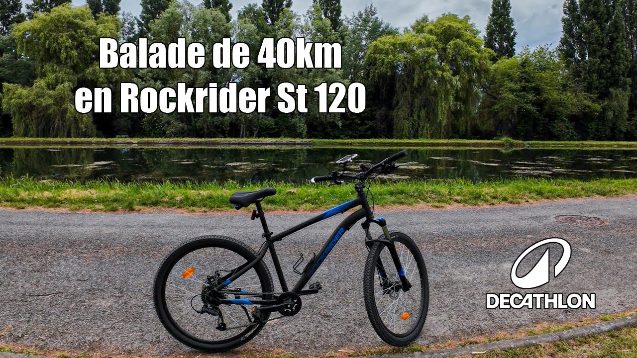 Balade de 40km en Rockrider St120 (4K)