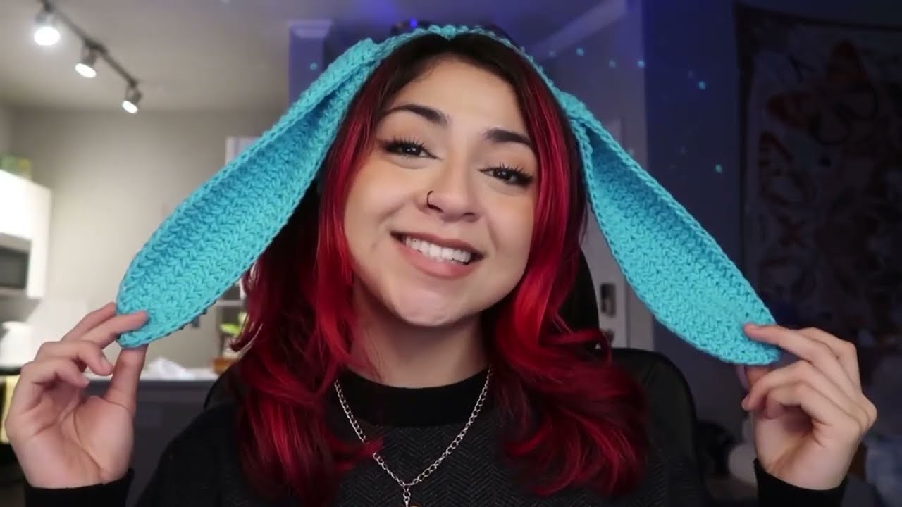 Crochet Bunny Headband Tutorial 🐰