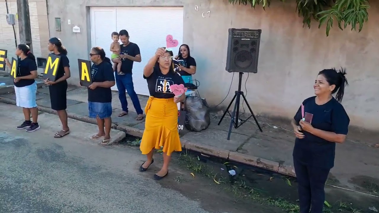 IRMÃ LOUVANDO HC 303"PRECISAMOS DE JESUS".EVANGELISMO CRIATIVO CONGREGAÇÃO BETEL DOM AVELAR.13/04/25