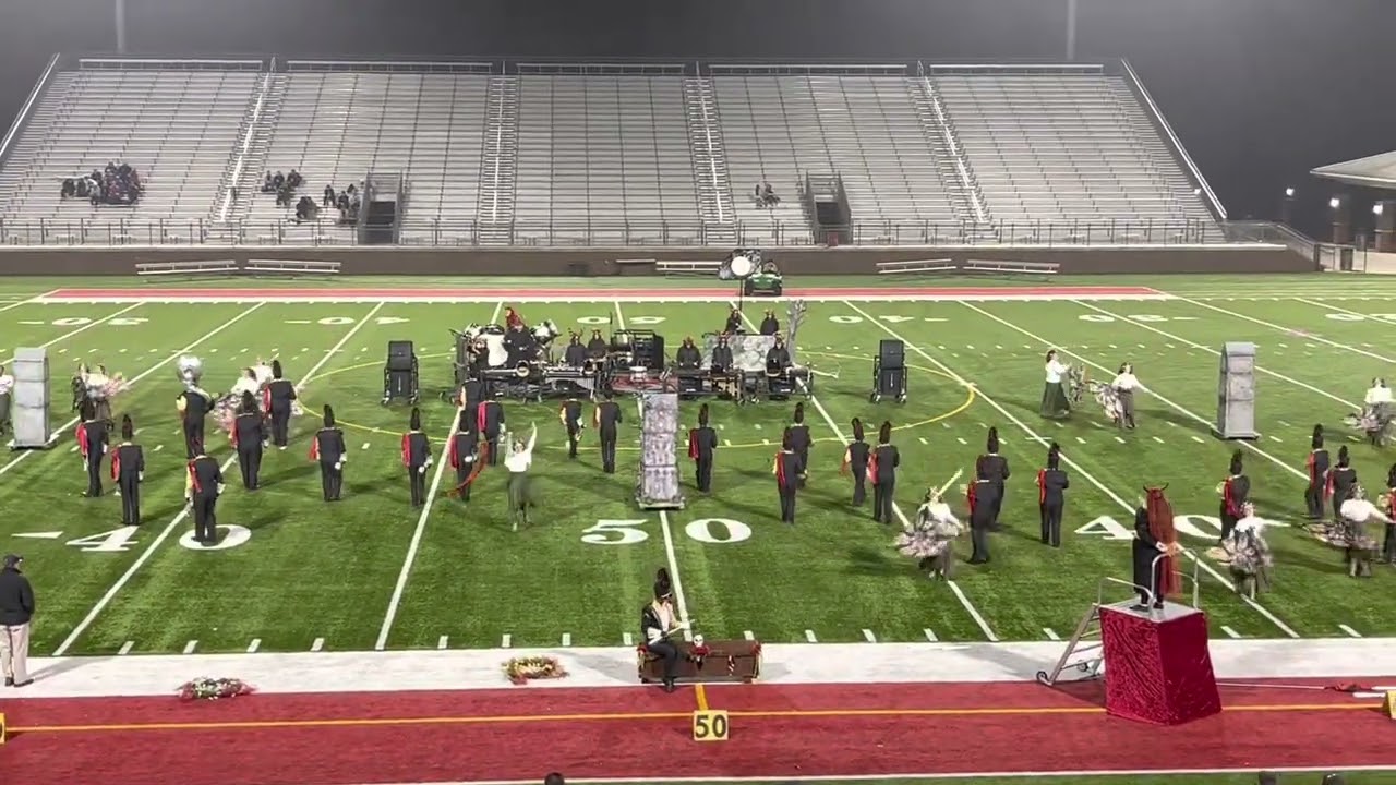 Blacksburg High School Wildcat Band at State competition 2022 in Blythewood, SC