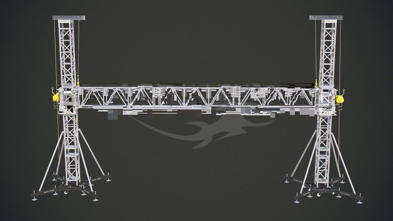 Giant Truss Installation Process