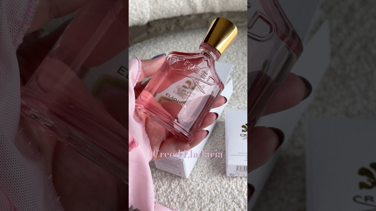 New fragrance Eladaria from Creed. Rosy, powdery and musky. #creedfragrance #creedperfume