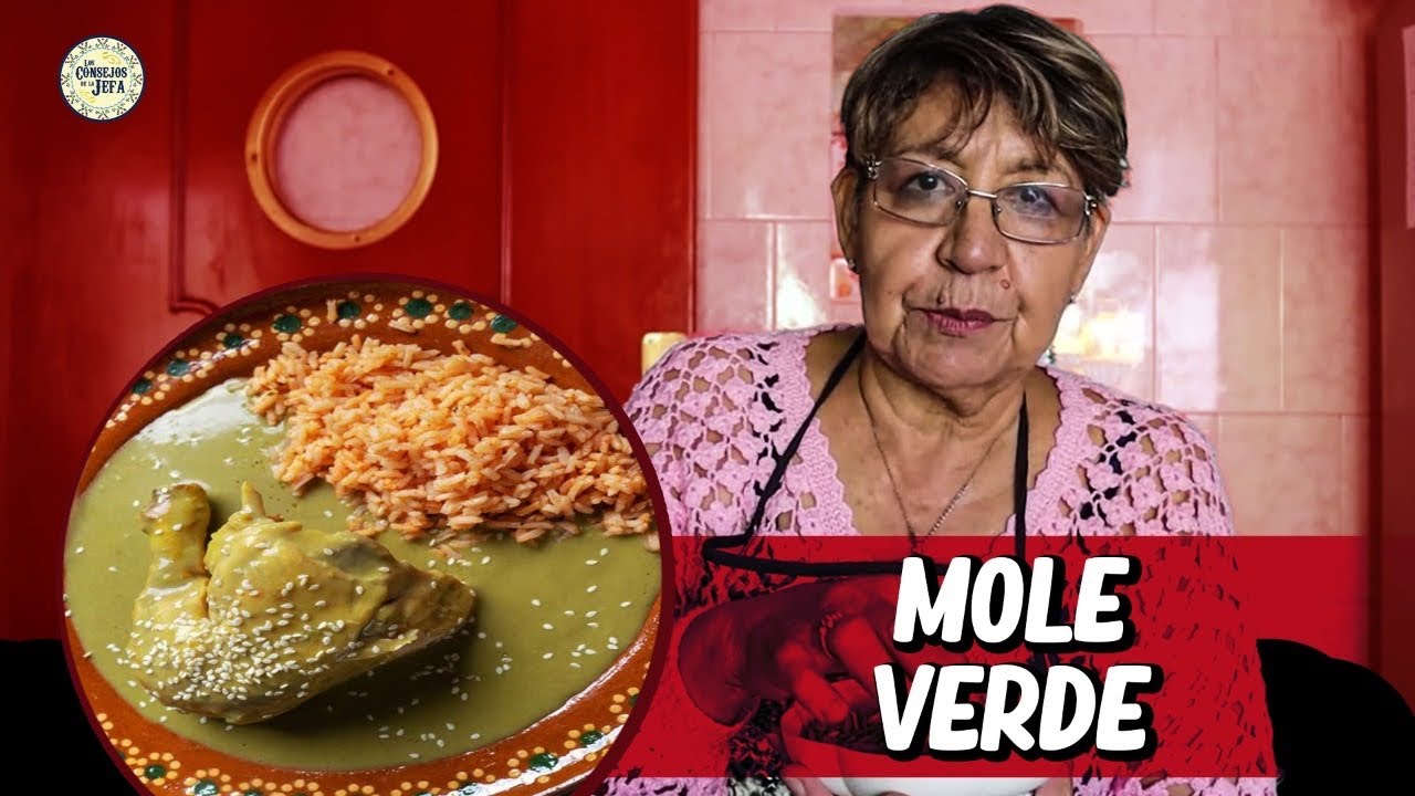 ¿Cómo preparar MOLE VERDE casero?